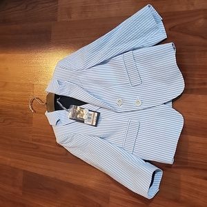 NWT 3T Vineyard Vines Seersucker Blazer
